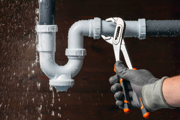 Professional Drain Cleaning technician working in Longport, NJ